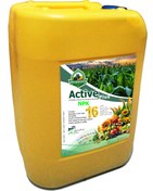 تصویر کود کامل (NPK (10-5-5 شیمیایی و معدنی اکتیو پلاس فارمونتی 20 لیتری Pharmonti Active plus Complete NPK (10-5-5) mineral & chemical fertilizer, 20 Liter