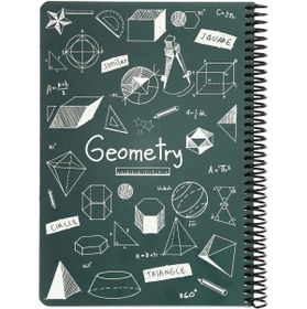 تصویر دفتر سیمی 100 برگ طرح Chemistry دات نوت DotNote Notebook 100 Sheets