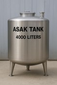 تصویر مخزن استیل 4000 لیتری 