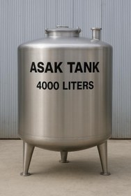 تصویر مخزن استیل 4000 لیتری 