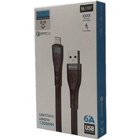 تصویر کابل تبدیل USB به لایتنینگ Soloffer مدل CC-83 