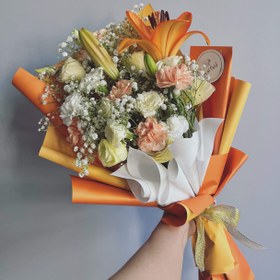 تصویر دسته گل لیلی 