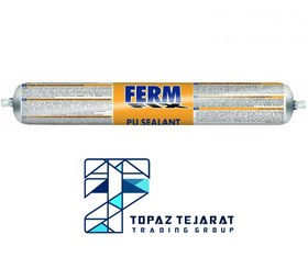 تصویر چسب پلی اورتان سوسیسی فرم فیکس رنگ سفید FERM FIX POLYURETHANE SEALANT 600ml 