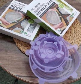 تصویر درپوش محافظ سیلیکونی ( 6عددی ) اکوترا ecoterra ecoterra silicone cap 6-pieces