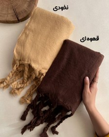 تصویر بیگ اسکارف ساده وارداتی 4001 