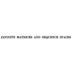 خرید و قیمت دانلود کتاب Infinite matrices and sequence spaces 1950 | ترب