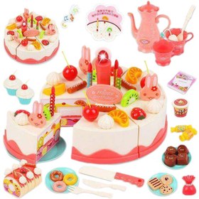 تصویر کیک تولد۳۷ تکه موزیکال Cake toys