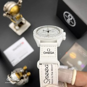 تصویر ساعت امگا سواچ اسنوپی سفید امگا ( Omega )