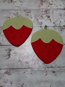 تصویر دستگیره آشپزخانه توت فرنگی 