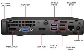 تصویر تین کلاینت استوک HP EliteDesk 705 G3 