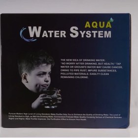 تصویر تصفیه آب دستگاه تصفیه آب سافت واتر 10 مرحله با پمپ و ممبران تایوان مخزن بزرگ 2سال گارانتی پمپ تسفیه تسویه تصویه (تسویه) 