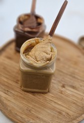 تصویر کره بادام زمینی آستانه - کره ساده 