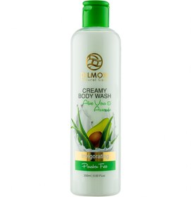 تصویر شامپو بدن کرمی روغن آووکادو و عصاره آلوئه ورا 300میل دیلمون Dilmon Creamy Body Wash With Aloe Vera And Avocado 300ml