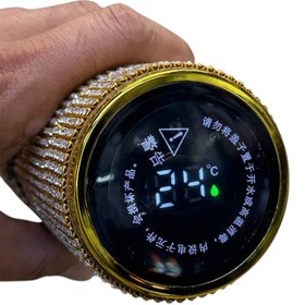 تصویر ماگ نگین دار مدل لویی ویتون 