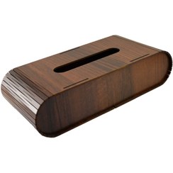 تصویر جعبه دستمال کاغذی دو خم مدل B104 