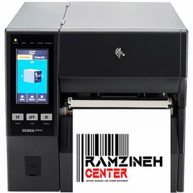 تصویر چاپگر لیبل و بارکد صنعتی زبرا مدل ا Zebra ZT421 300dpi Industrial Barcode Printer Zebra ZT421 300dpi Industrial Barcode Printer