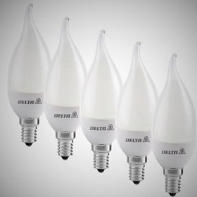 تصویر لامپ اشکی ۱۱ وات دلتا 