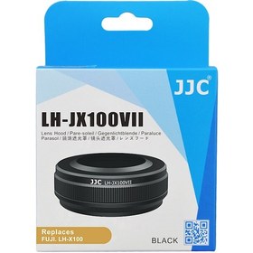 تصویر هود لنز جی جی سی مدل LH-JX100VII BLACK مناسب لنز فوجی فیلم 