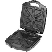 تصویر ساندویچ ساز گوسونیک مدل GSM-605 سه کاره با ۴ خانه 