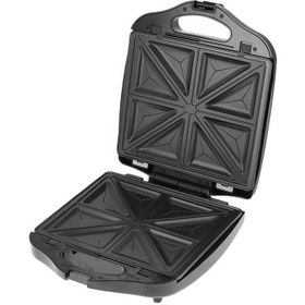 تصویر ساندویچ ساز گوسونیک مدل GSM-605 سه کاره با ۴ خانه 