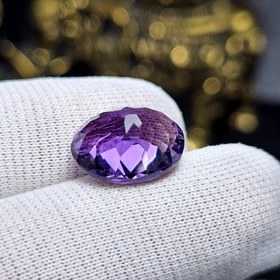 تصویر نگین سنگ آمیتیست معدنی کد 35573 