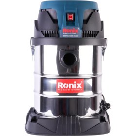 تصویر جارو برقی صنعتی 30 لیتری رونیکس کد 1231 ا Ronix 1231 Wet & dry vacuum cleaner-30L Ronix 1231 Wet & dry vacuum cleaner-30L