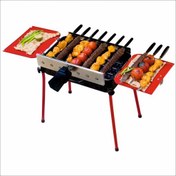 تصویر کباب پز مه پویا مدل BRB-M84 ذغالی 