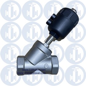 تصویر انگل ولو برند emerzon Pneumatic Angle Seat Valve EMERZON