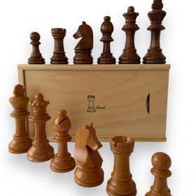 تصویر شطرنج چوبی 
