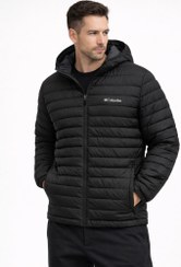 تصویر کاپشن مردانه سایز بزرگ الیاف Columbia 