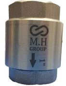 تصویر شیر یکطرفه برنجی یک اینچ 