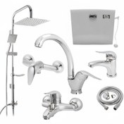 تصویر پک شیرالات حافظ مدل آتن قهرمان تک مجموعه 7 عددی 