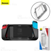 تصویر گارد محافظ نینتندو سوئیچ بیسوس Nintendo Switch Baseus SW GS02 Anti Drop Stand Case WISWGS02-01 