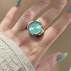 تصویر ساعت انگشتری صفحه دایره کیوت - 1 