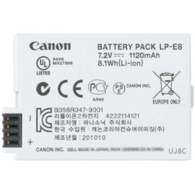 تصویر باتری کانن LP-E8 ( اصل ) Canon LP-E8 Original Battery