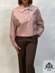 تصویر ترنچ کت چرم طبیعی 