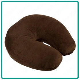 تصویر بالشتک گردنی الیافی مخمل - ایرینگ گردنی Velvet fiber neck cushion