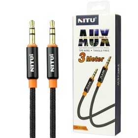 تصویر کابل Nitu NT-AUX007 AUX 3m Nitu NT-AUX007 3m AUX Cable