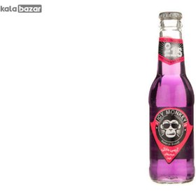 تصویر نوشابه گازدار با طعم میوه های قرمز آیسی مانکی _ 250 میلی لیتر Carbonated drink with red fruit flavor IC Monkey - 250 ml