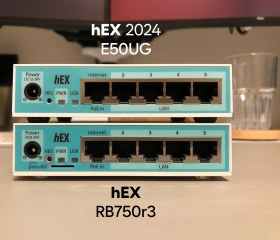تصویر روتر میکروتیک مدل hEX E50UG (2024 version) 