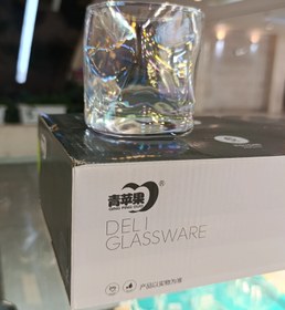 تصویر لیوان دفورمه دلی ( اصلی ) پک ۶ تایی سایز بزرگ DELI GLASS Deli glass