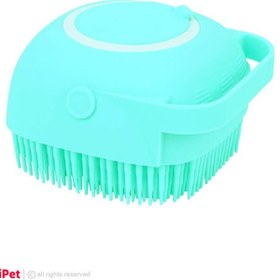 تصویر برس حمام سیلیکونی سگ و گربه Dog and cat silicone bath brush