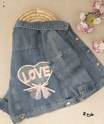 تصویر کت جین دخترانه سودا 