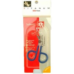 تصویر موچین قیچی دسته لاکی کد 251 زد وان Zone Tweezers Scissors 251