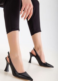 تصویر کفش کلاسیک پاشنه بلند زنانه - Ayakkabı Frekansı G30838M30862 