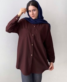 تصویر شومیز رنگی لینن 