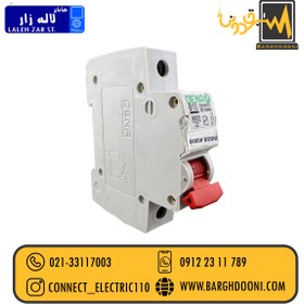 تصویر فیوز مینیاتوری تک پل 10 آمپر دنا الکتریک Dena Electric 10A Fuse