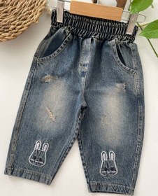 تصویر ست بلوز و شلوار جین 