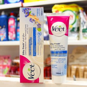 تصویر کرم موبر ویت Veet مخصوص پوست حساس حجم 100 میل 