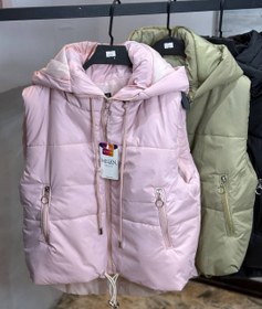 تصویر پافر زنانه کلاهدار سورن مدل Free Size بسیار گرم 